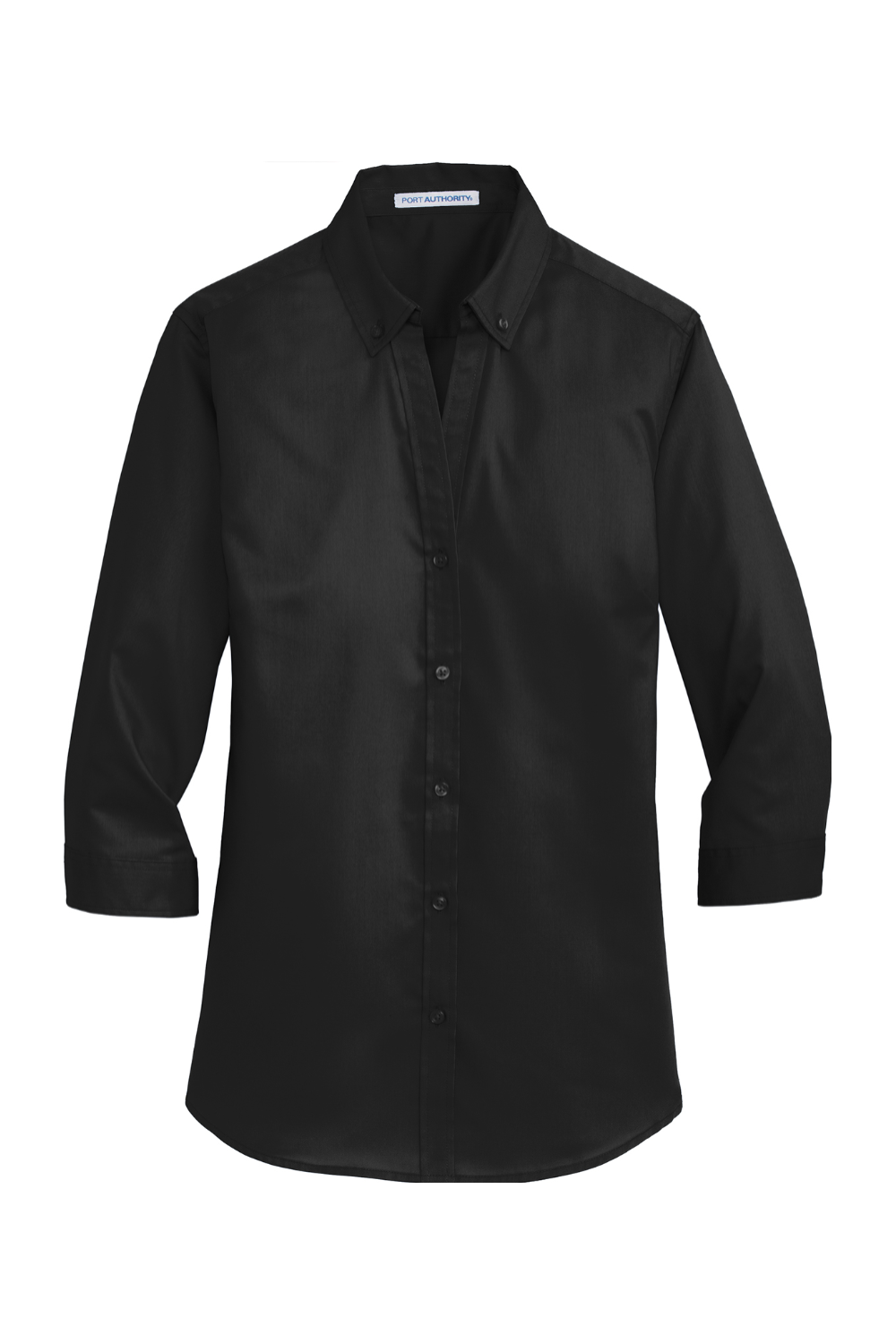 Port Authority Ladies 3/4-Sleeve SuperPro Twill Shirt